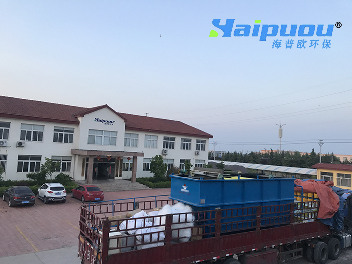 宁夏蔬菜脱水污水处理设备发货记录