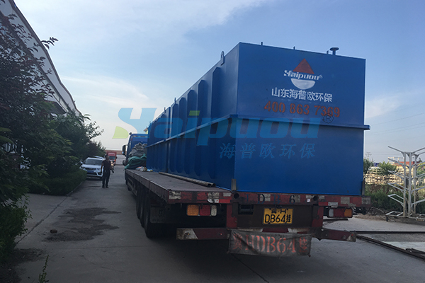 一体化污水处理设备的优点和运营及故障检查