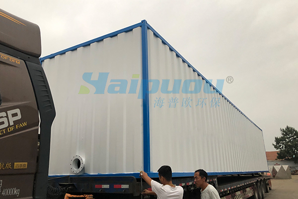 黑龙江集装箱保温生活污水处理设备发货