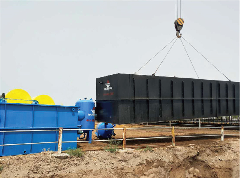 Buried Integrated Domestic Sewage Treatment Equipment: A New Solution to Rural Sewage Problems