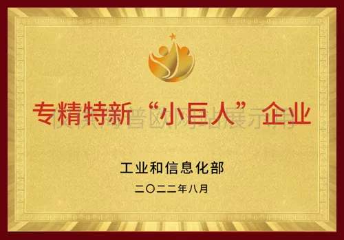 专精特新"小巨人"企业