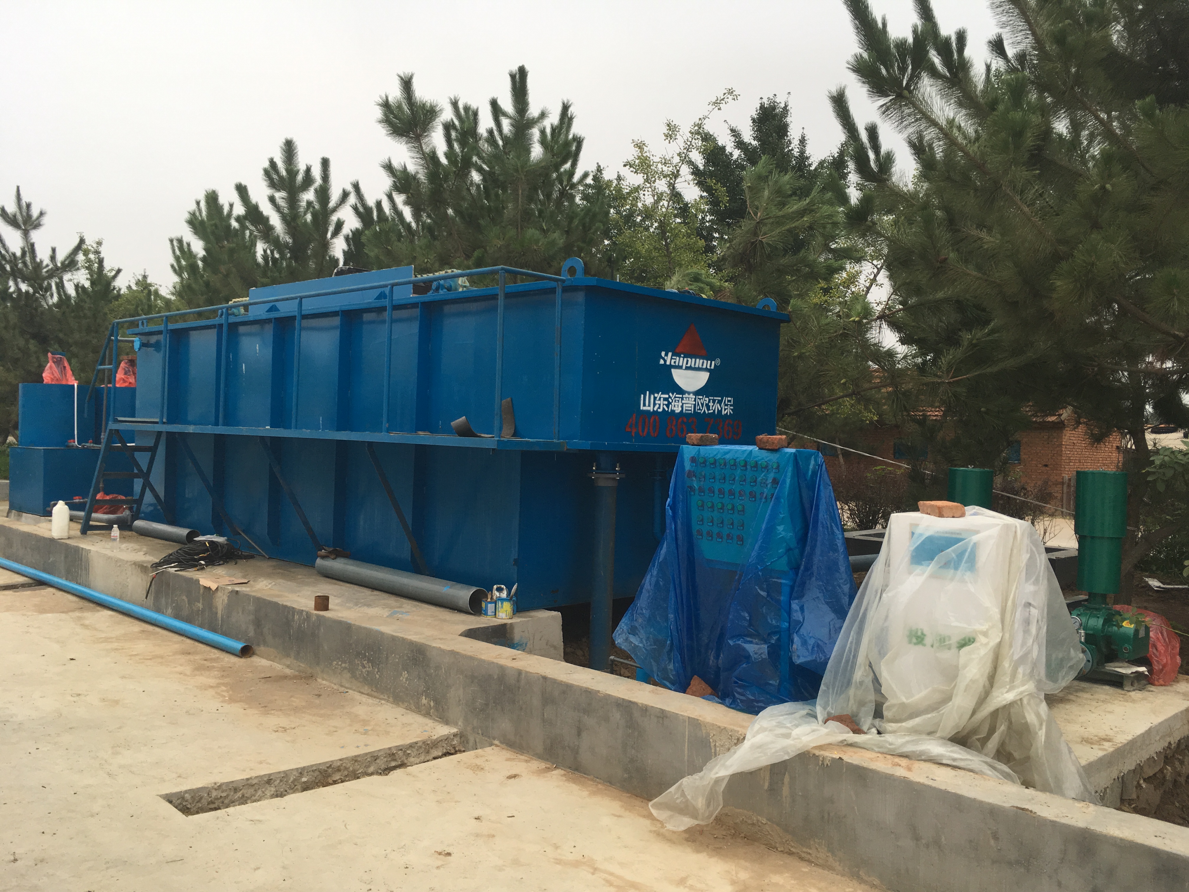 Dissolved Air Flotation Machine for Domestic Sewage Pretreatment